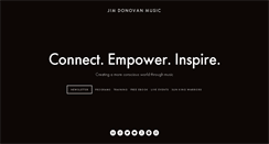 Desktop Screenshot of jimdonovanmusic.com